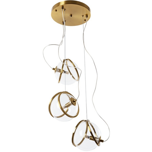 

Подвесной светильник 5015/17 SP-3 Divinare Hazel, Прозрачный, Hazel 5015/17 SP-3