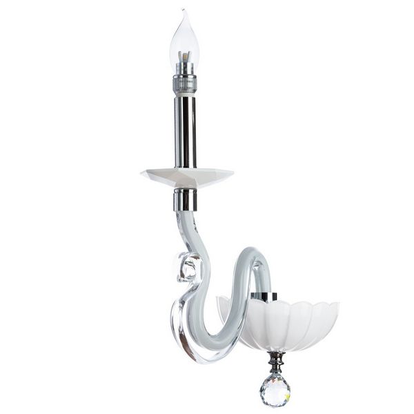 

Бра 8825/03 AP-1 Divinare Cigno, Белый, Cigno 8825/03 AP-1