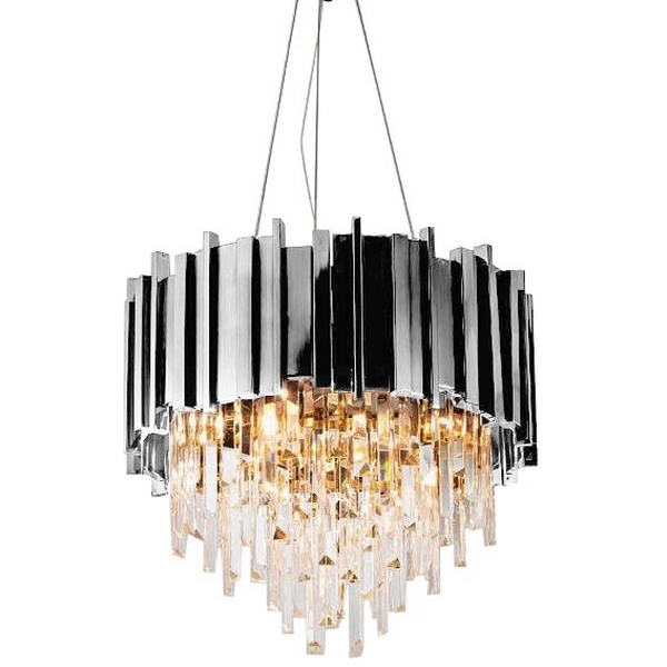 

Подвесная люстра A006-400 L4 DeLight Collection Barclay chrome, Хром, Barclay A006-400 L4 chrome