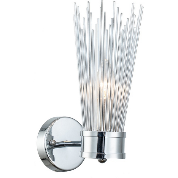 

Бра Romeo KM1239W-1 chrome DeLight Collection, Хром, Romeo KM1239W-1 chrome