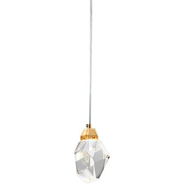 

Подвесной светильник светодиодный MD-020B-1 DeLight Collection Crystal rock gold, Золото, Crystal rock MD-020B-1 gold