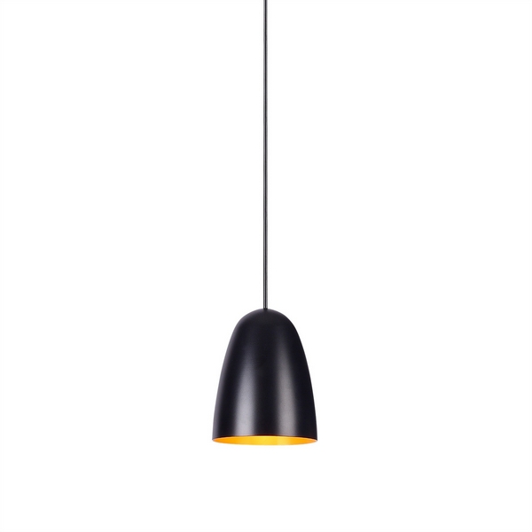 

Подвесной светильник светодиодный P0184-75A black/gold DeLight Collection 184, Черный, 184 P0184-75A black/gold