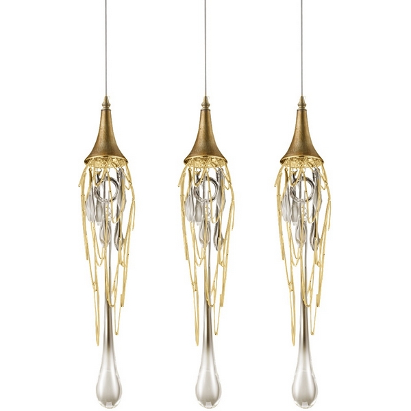 

Подвесной светильник P68009L-3 DeLight Collection Goddess Tears gold, Золото, Goddess Tears P68009L-3 gold