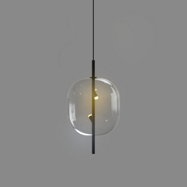 

Подвесной светильник светодиодный Delight Collection 10018P 10018P/1 black/clear DeLight Collection, Черный, 10018P 10018P/1 black/clear