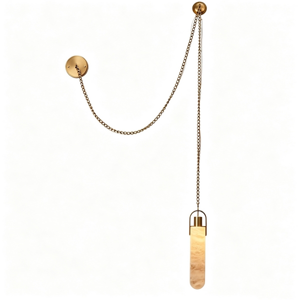 Настенно-потолочный светильник DeLight Collection 26504P Brass / White Alabaster