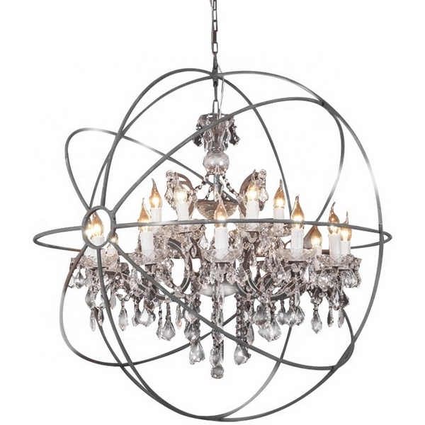 

Подвесная люстра Delight Collection Foucault'S Orb 5014-D10 chrome DeLight Collection, Хром, Foucault'S Orb 5014-D10 chrome