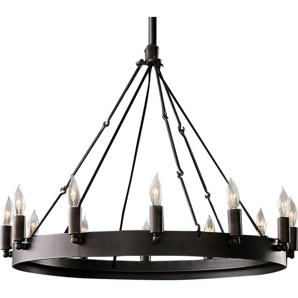 

Потолочная люстра на штанге Delight Collection Camino 5016-D12 DeLight Collection, Черный, Camino 5016-D12