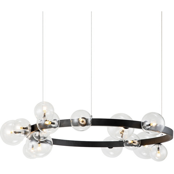 

Подвесная люстра молекулы Delight Collection Art Deco Bubble 771120 (KM1294P-15 black/clear) DeLight Collection, Черный, Art Deco Bubble 771120 (KM1294P-15 black/clear)