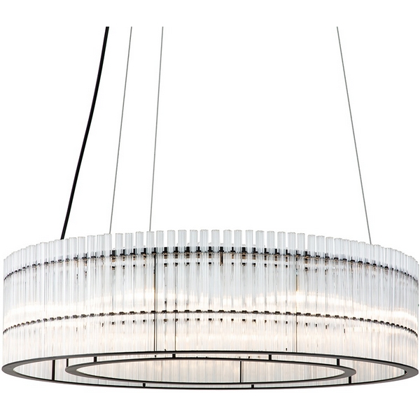 Изображение товара Подвесная люстра Delight Collection KM1293 771198 (KM1293P-8) black/clear