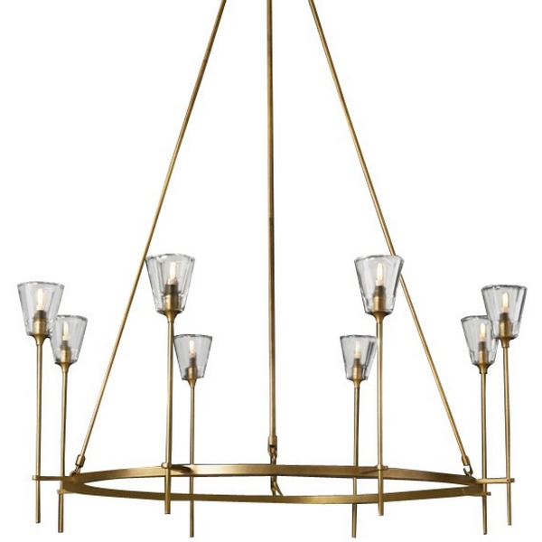 

Подвесная люстра Delight Collection Torche De Verre 8614P/8 gold DeLight Collection, Золото, Torche De Verre 8614P/8 gold