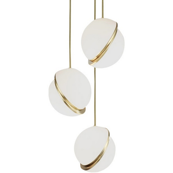 

Подвесной светильник Delight Collection Crescent 9182P/3S brass DeLight Collection, Латунь, Crescent 9182P/3S brass