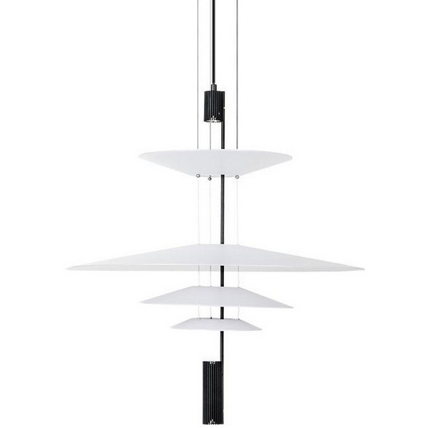 

Подвесной светильник светодиодный Delight Collection 9221P 9221P/4 black/white DeLight Collection, Черно-белый, 9221P 9221P/4 black/white
