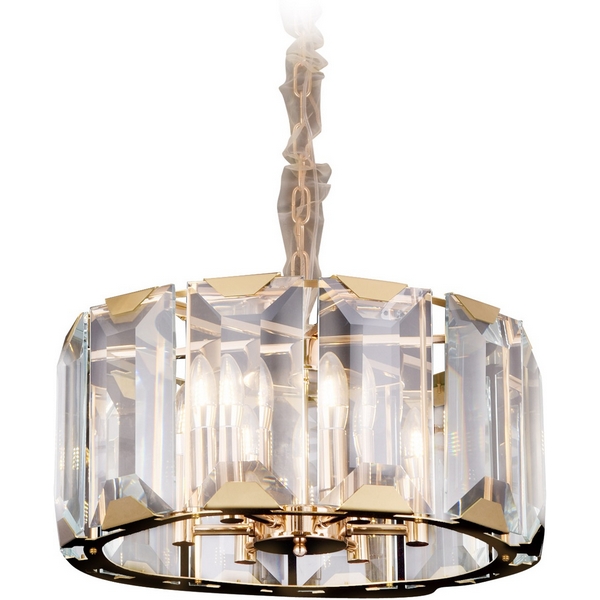 

Подвесная люстра Delight Collection Harlow Crystal B8006 L5 DeLight Collection, Прозрачный;золото, Harlow Crystal B8006 L5