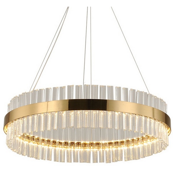 

Подвесной светильник светодиодный Delight Collection Saturno D8532P/R800 gold DeLight Collection, Прозрачный;золото, Saturno D8532P/R800 gold