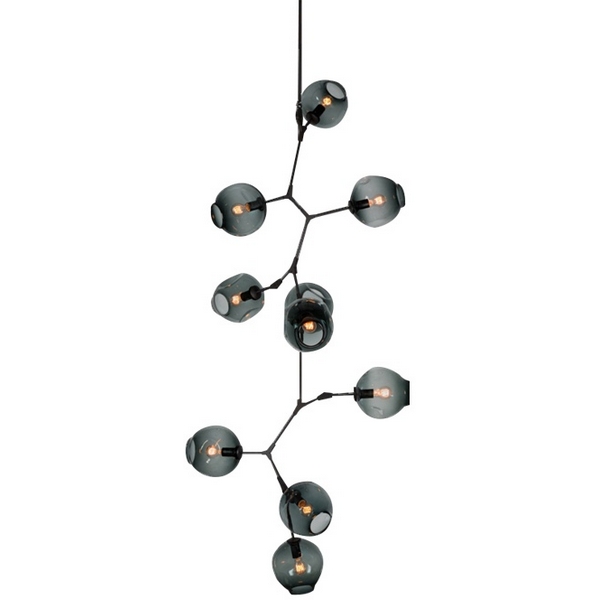 

Подвесная люстра Delight Collection Bubble KG0579P-10 smoky DeLight Collection, Черный, Bubble KG0579P-10 smoky