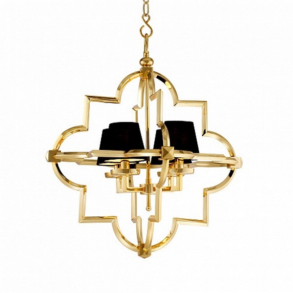 

Подвесная люстра Delight Collection Mandeville KM0728P-4M gold/black DeLight Collection, Золото, Mandeville KM0728P-4M gold/black