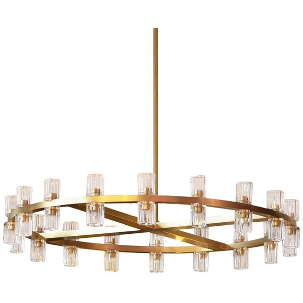 

Потолочная люстра на штангеDelight Collection Arcachon KM1000P-36 brass DeLight Collection, Латунь, Arcachon KM1000P-36 brass