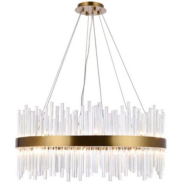 

Подвесная люстра Delight Collection KR1209 KR1209P-12 brass DeLight Collection, Латунь, KR1209 KR1209P-12 brass