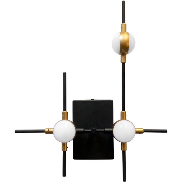 

Бра светодиодное Delight Collection Molecular MB18001067-3A black/gold DeLight Collection, Золото, Molecular MB18001067-3A black/gold
