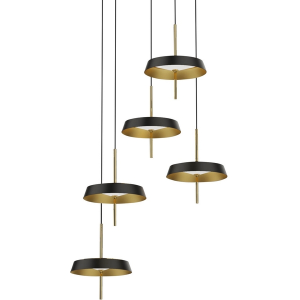 

Подвесной светильник светодиодный Delight Collection MD18001061 MD18001061-5A black/gold DeLight Collection, Золото, MD18001061 MD18001061-5A black/gold