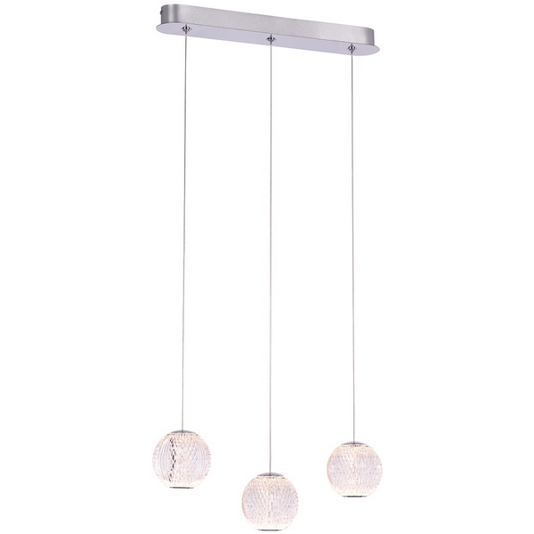 

Подвесной светильник светодиодный Delight Collection Elliot Diamante MD20001012-3B chrome DeLight Collection, Хром, Elliot Diamante MD20001012-3B chrome