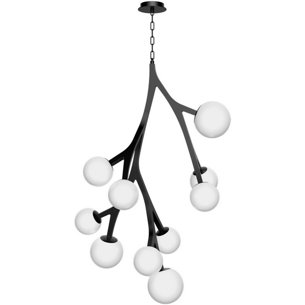 

Подвесная люстра Delight Collection MD2050 MD2050-10A black DeLight Collection, Черно-белый, MD2050 MD2050-10A black