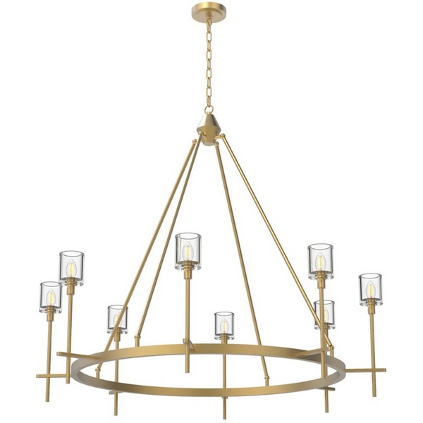 

Подвесная люстра Delight Collection Salita MD2065-8A br.brass DeLight Collection, Латунь, Salita MD2065-8A br.brass