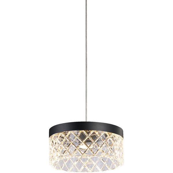 

Подвесной светильник светодиодный Delight Collection Diamond cut MD21020075-1A matt black DeLight Collection, Черный, Diamond cut MD21020075-1A matt black
