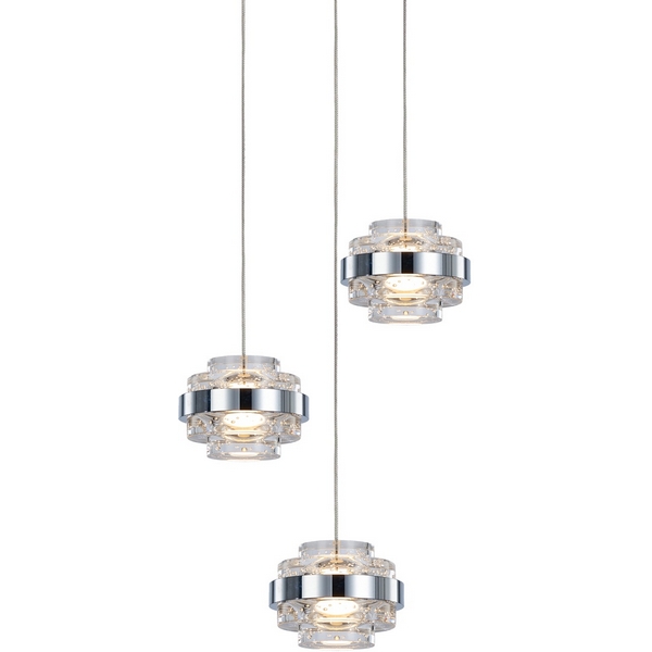 

Подвесной светильник светодиодный Delight Collection Indiana MD22030002-3A chrome/clear DeLight Collection, Хром, Indiana MD22030002-3A chrome/clear