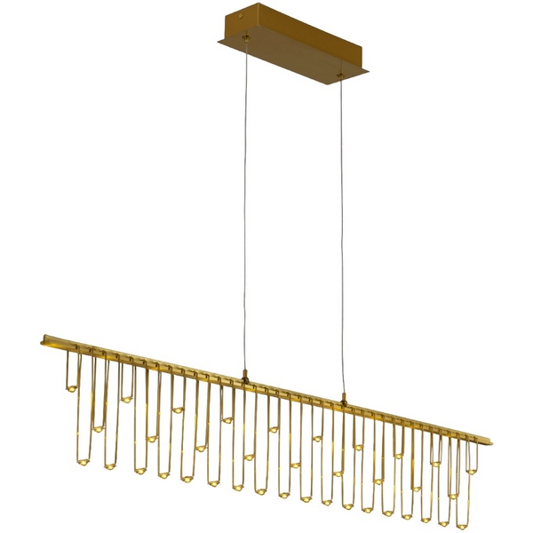 Изображение товара Подвесной светильник Delight Collection MD23001008-1E gold светодиодный 13 6 Вт