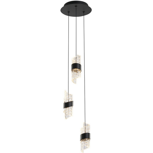 

Подвесной светильник светодиодный Delight Collection MD23001022 MD23001022-3A matt black DeLight Collection, Черный, MD23001022 MD23001022-3A matt black