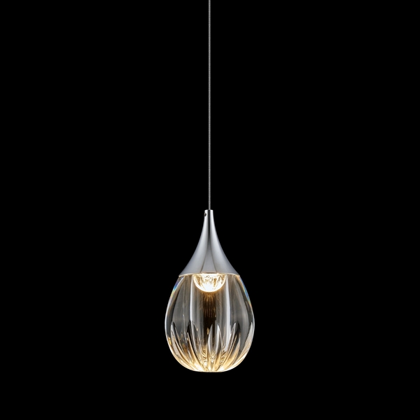 

Подвесной светильник светодиодный Delight Collection Stilla MD24001004-1A chrome/clear DeLight Collection, Хром, Stilla MD24001004-1A chrome/clear
