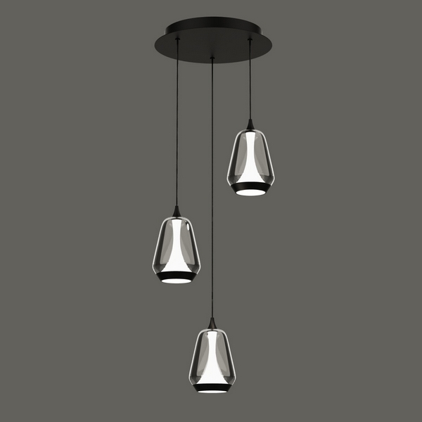 

Подвесной светильник светодиодный Delight Collection MD24001011 MD24001011-3A black/smoky DeLight Collection, Дымчатый, MD24001011 MD24001011-3A black/smoky