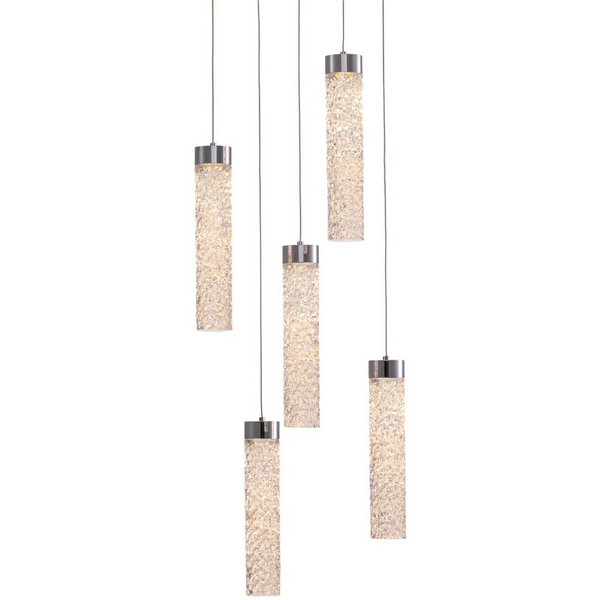 

Подвесной светильник светодиодный Delight Collection MD24030028 MD24030028-5A chrome/clear DeLight Collection, Хром, MD24030028 MD24030028-5A chrome/clear