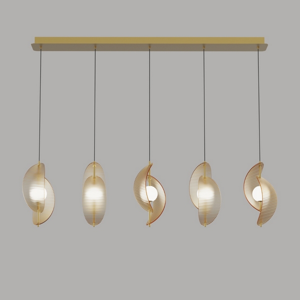 

Подвесной светильник светодиодный Delight Collection MD24030035 MD24030035-5B brass/amber DeLight Collection, Янтарный, MD24030035 MD24030035-5B brass/amber