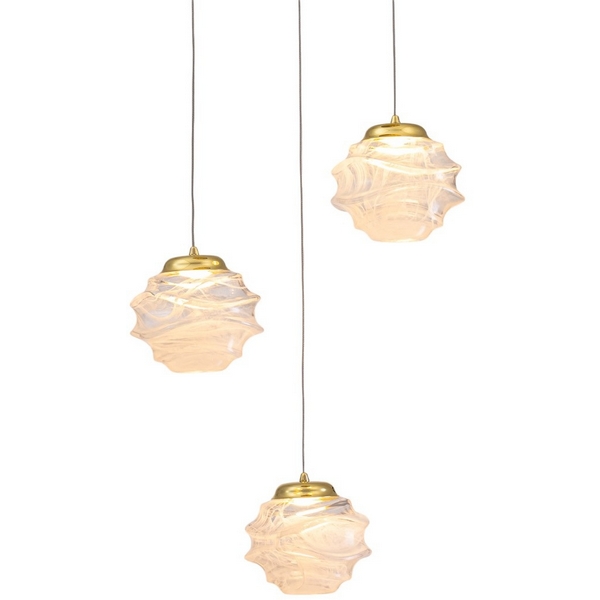 

Подвесной светильник светодиодный Delight Collection MD25030003 MD25030003-3A gold/clear DeLight Collection, Золото, MD25030003 MD25030003-3A gold/clear