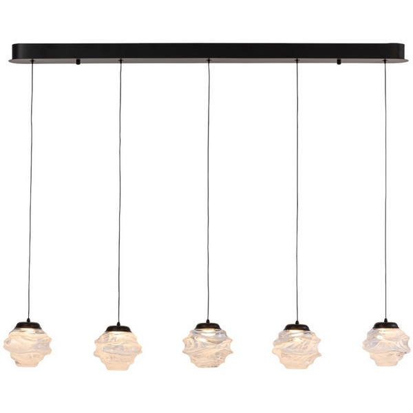 

Подвесной светильник светодиодный Delight Collection MD25030003 MD25030003-5B matt black/clear DeLight Collection, Черный, MD25030003 MD25030003-5B matt black/clear