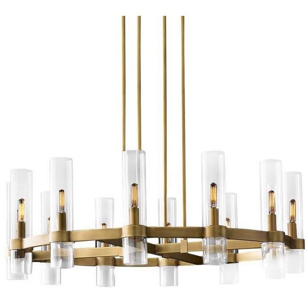 

Подвесная люстра Delight Collection Ravelle MT8888-8H antique brass DeLight Collection, Латунь, Ravelle MT8888-8H antique brass