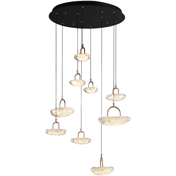 

Подвесной светильник светодиодный Delight Collection MT9125 MT9125-9H french gold DeLight Collection, Золото, MT9125 MT9125-9H french gold