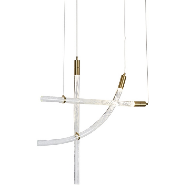 

Подвесной светильник светодиодный Delight Collection OD2412 OD2412-3 gold/clear DeLight Collection, Золото, OD2412 OD2412-3 gold/clear