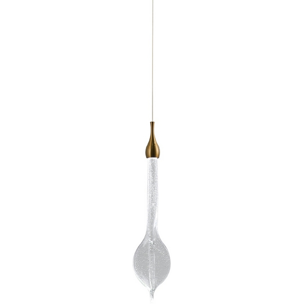 

Подвесной светильник светодиодный Delight Collection OD2433 OD2433-1 gold/clear DeLight Collection, Золото, OD2433 OD2433-1 gold/clear