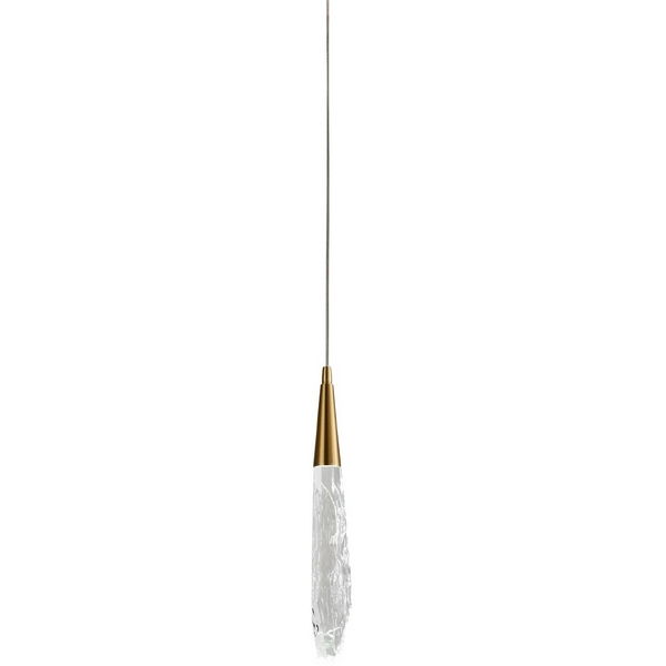 

Подвесной светильник светодиодный Delight Collection OD2438 OD2438-1 gold/clear DeLight Collection, Золото, OD2438 OD2438-1 gold/clear