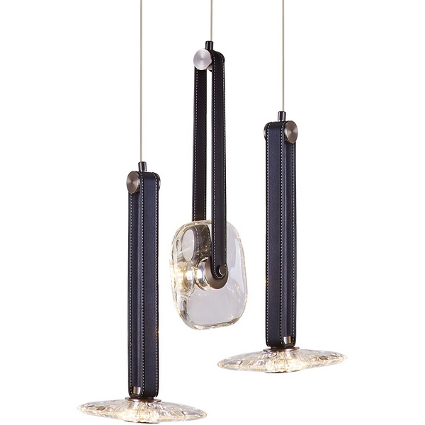 

Подвесной светильник светодиодный Delight Collection OD2553 OD2553-3 black/clear DeLight Collection, Черный, OD2553 OD2553-3 black/clear