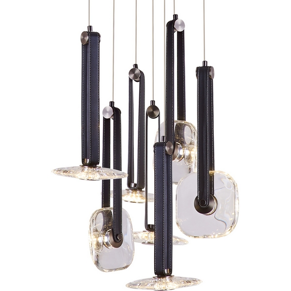 

Подвесной светильник светодиодный Delight Collection OD2553 OD2553-7 black/clear DeLight Collection, Черный, OD2553 OD2553-7 black/clear