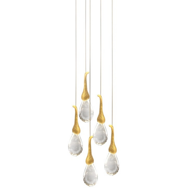 

Подвесной светильник светодиодный Delight Collection Seed OMG07287-5 gold DeLight Collection, Золото, Seed OMG07287-5 gold