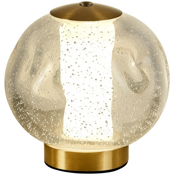 

Интерьерная настольная лампа светодиодная Delight Collection OD2437 OT2437-T brass/clear DeLight Collection, Латунь, OD2437 OT2437-T brass/clear