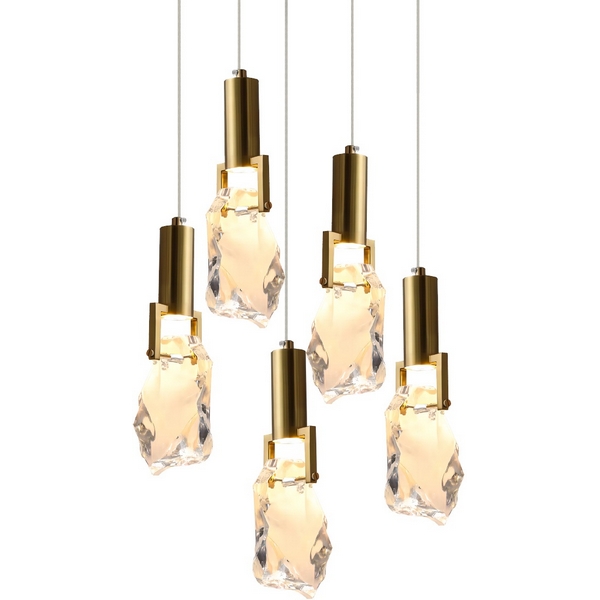 

Подвесной светильник светодиодный Delight Collection OWD500 OWD500-5 gold DeLight Collection, Латунь, OWD500 OWD500-5 gold