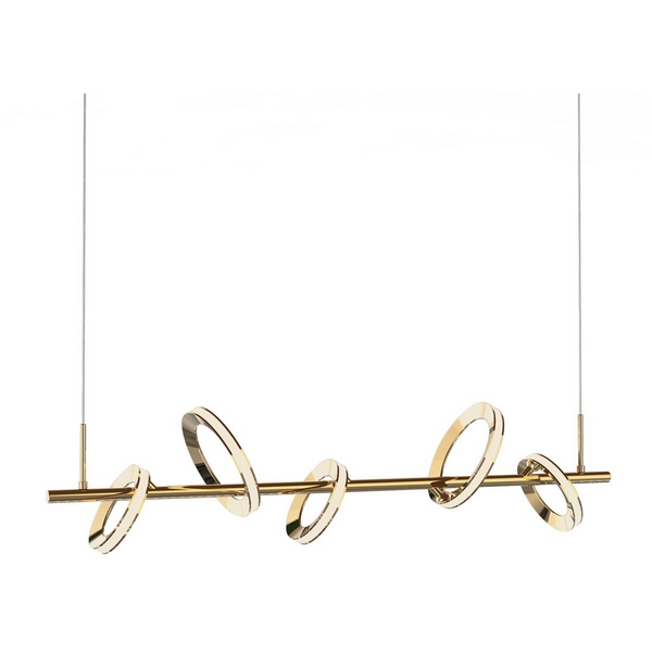 

Подвесной светильник светодиодный Delight Collection P0675 P0675-5D s-gold DeLight Collection, Золото, P0675 P0675-5D s-gold
