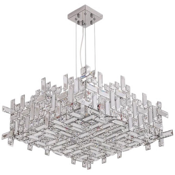 

Подвесная люстра Delight Collection P7838 P7838-W50 chrome DeLight Collection, Хром;прозрачный, P7838 P7838-W50 chrome