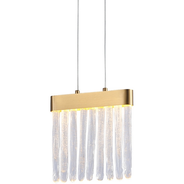 Изображение товара Подвесной светодиодный светильник Delight Collection P98057 антикварная латунь